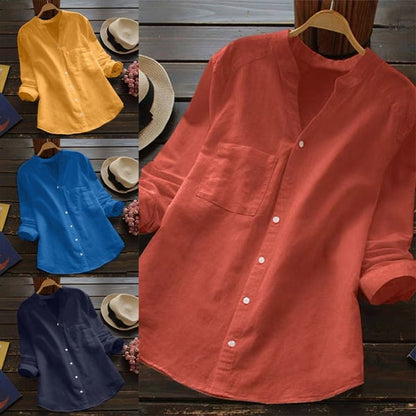 Andrea | Airy elegant cotton blouse