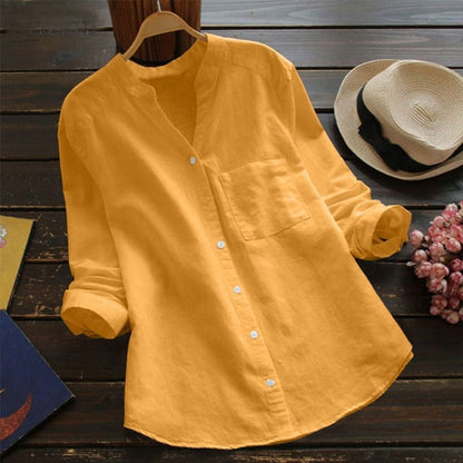 Andrea | Airy elegant cotton blouse