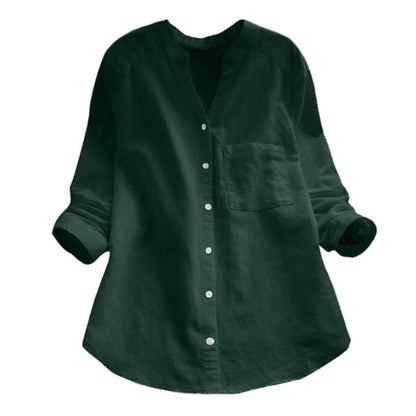 Andrea | Airy elegant cotton blouse
