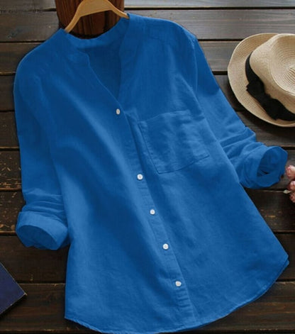 Andrea | Airy elegant cotton blouse