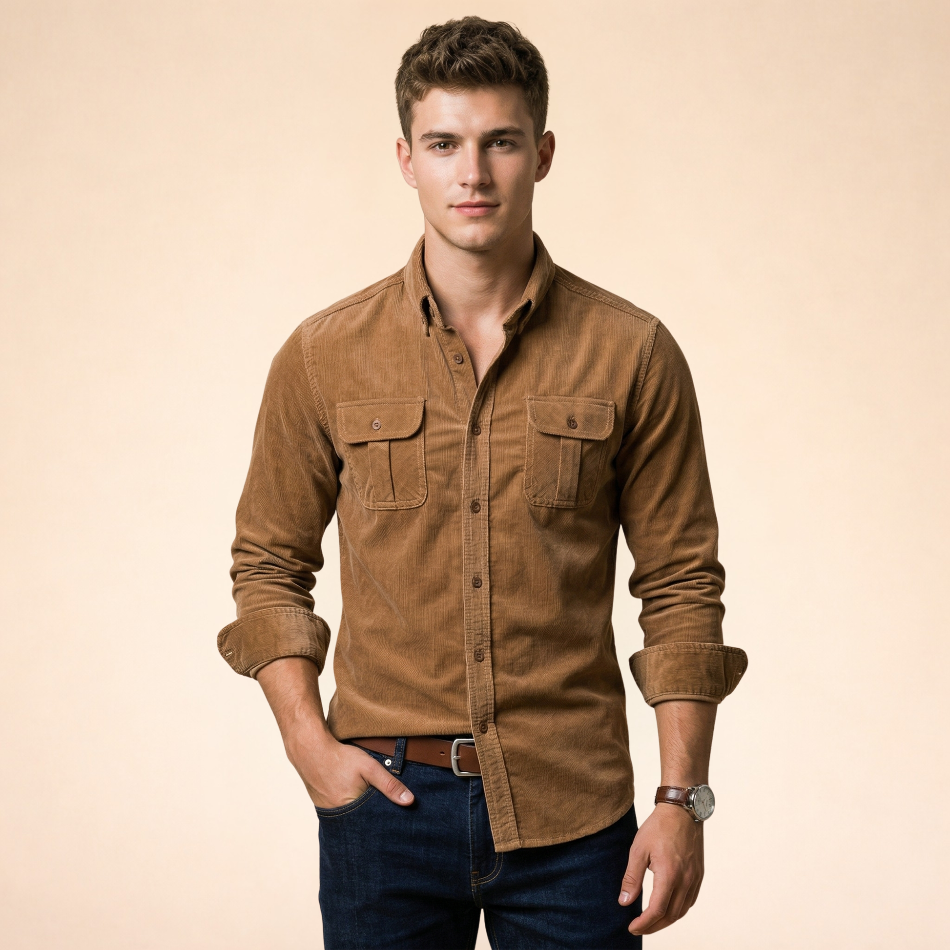 Andreas | Elegant and comfortable slim-fit shirt 1