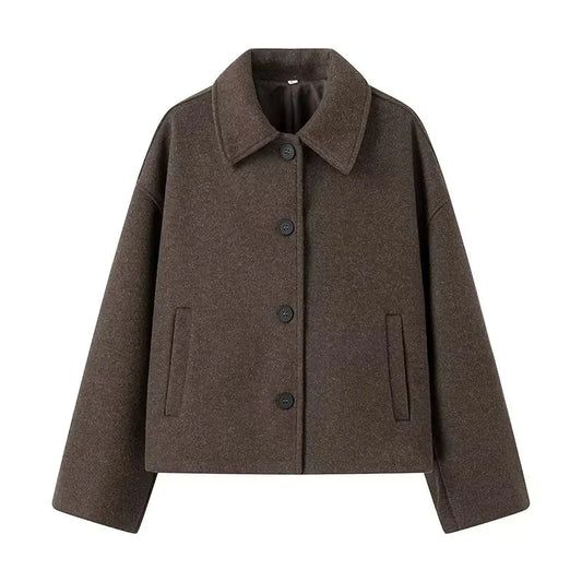 Angelika | Elegant oversized transitional jacket