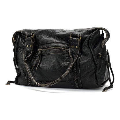Premium Leather Tote Bag - Classic Stylish Handbag