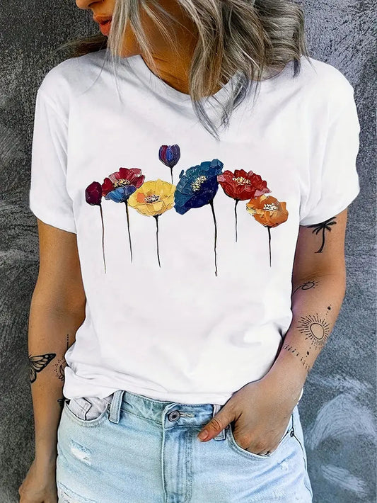 Arianna | Breathable Floral Print Shirt