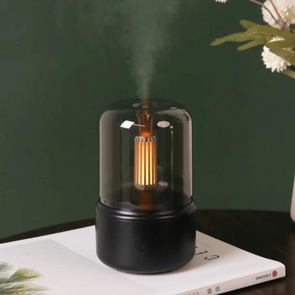 Compact Travel Aroma Diffuser with LED Nightlight