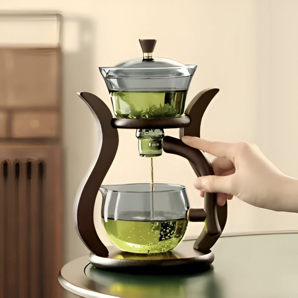 Premium Glass Teapot Infuser Set for Loose Tea - Luxivelle