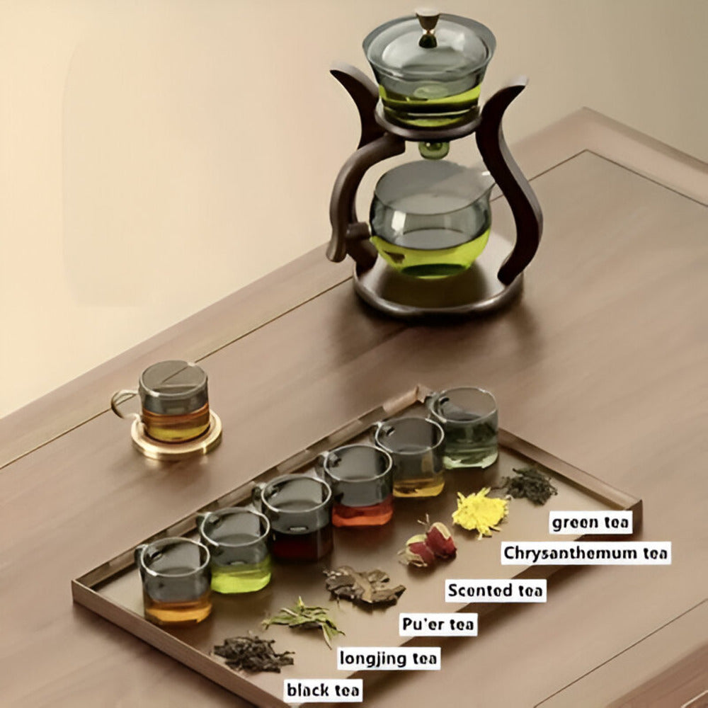 Premium Glass Teapot Infuser Set for Loose Tea