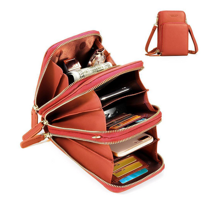 Stylish Protective Leather Phone Wallet
