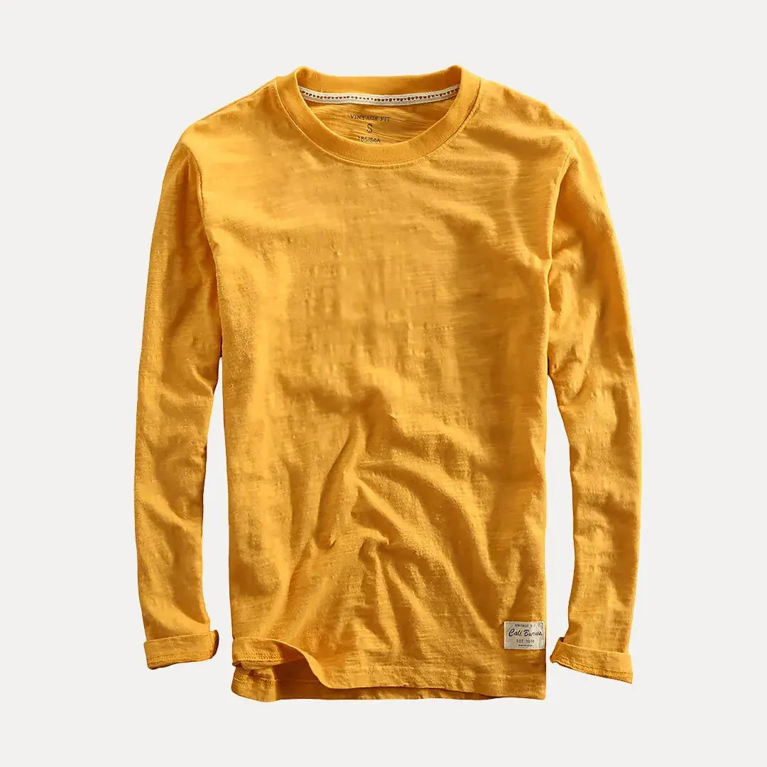 Relaxed Fit Mens Long Sleeve Tee Shirt