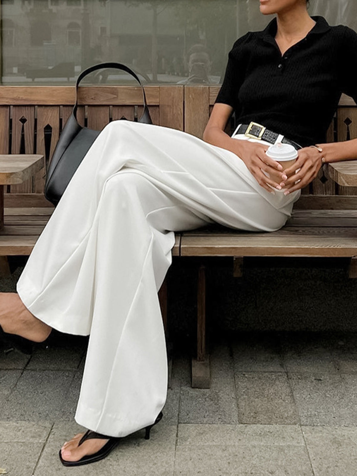 Comfortable Loose Fit Women's Work Pants