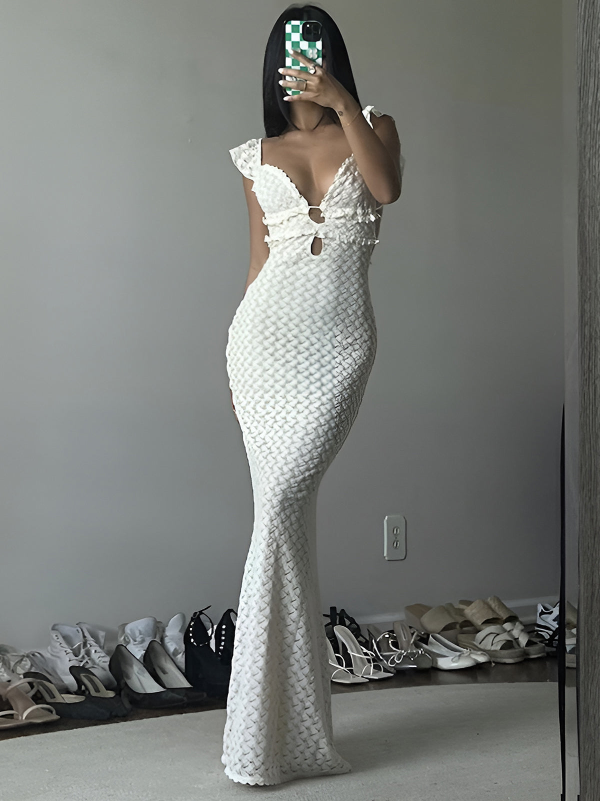 Lewis | Crochet Maxi Dress