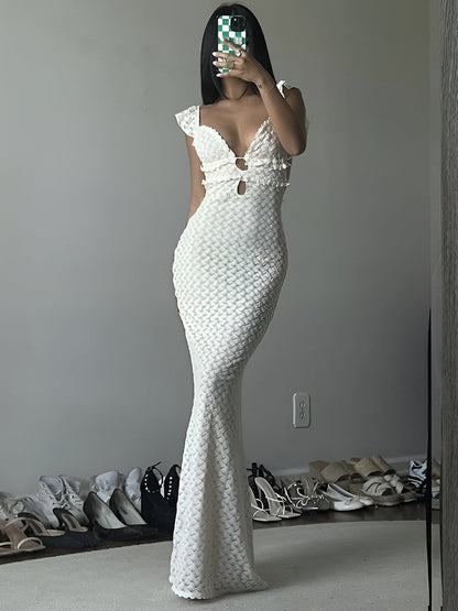 Lewis | Crochet Maxi Dress
