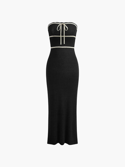 Valorie | Strapless Midi Dress