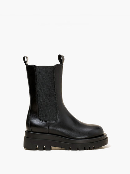 Kisha | Thick Ankle Chelsea Boots