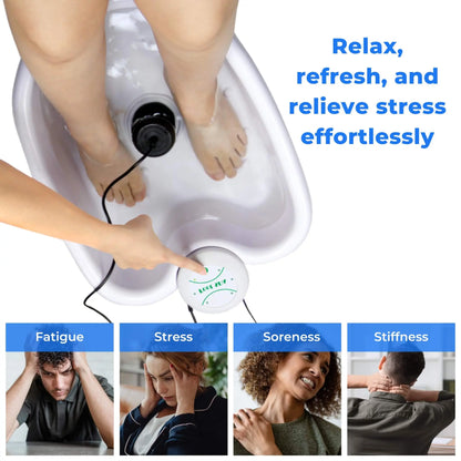 Relaxing Foot Spa Detox with Warm Heat Function