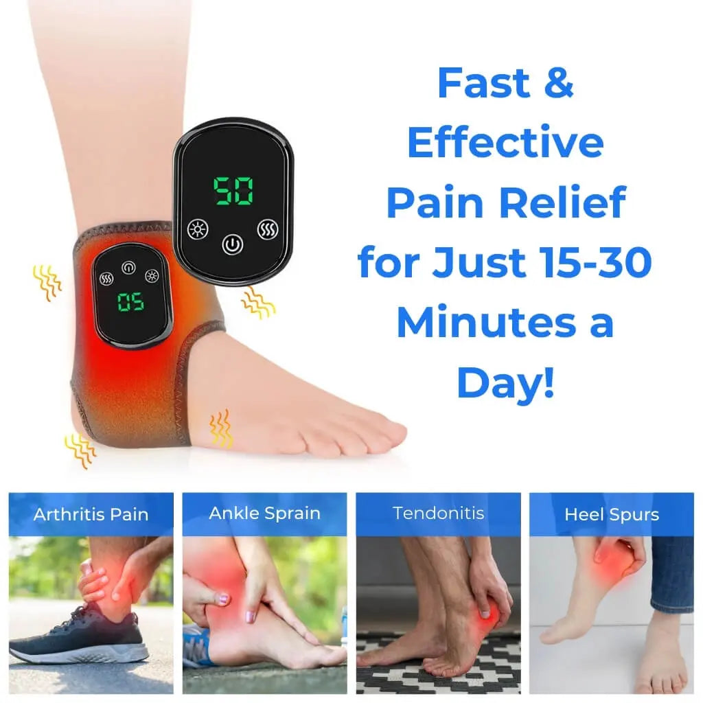 Wireless Heated Foot and Ankle Massager