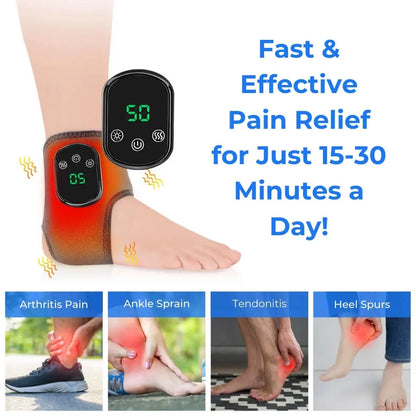 Wireless Heated Foot and Ankle Massager