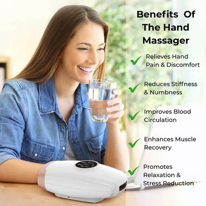 Warm Therapy Hand Massager with Pressure