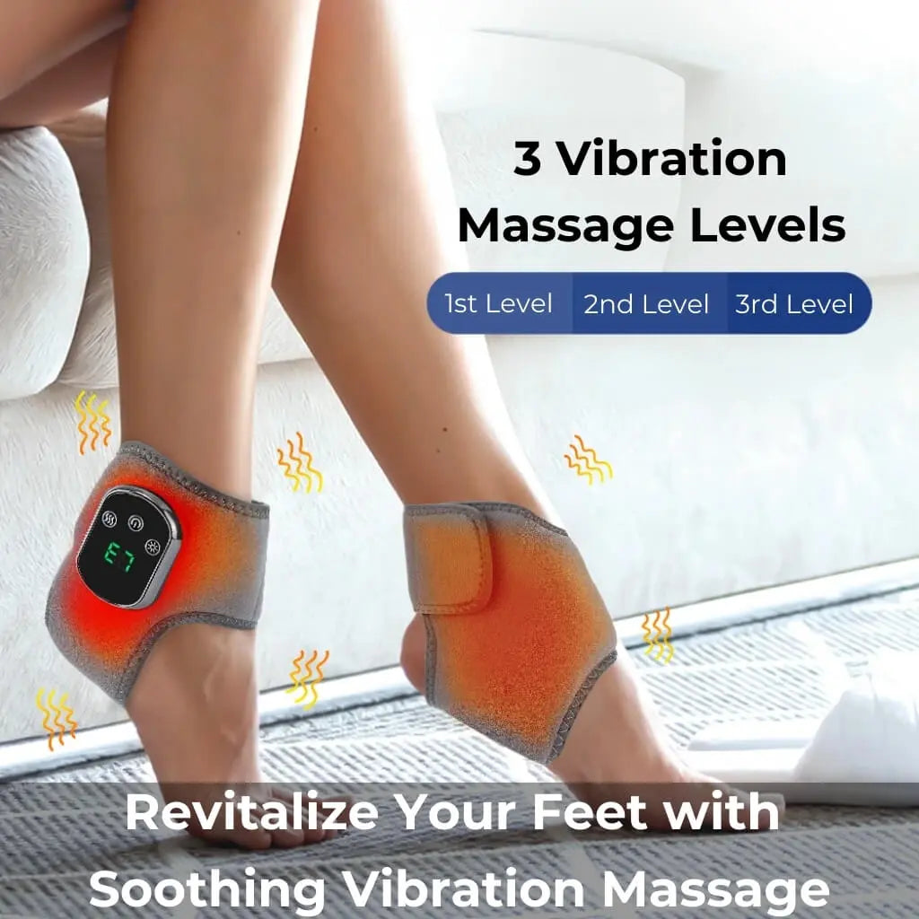 Wireless Heated Foot and Ankle Massager