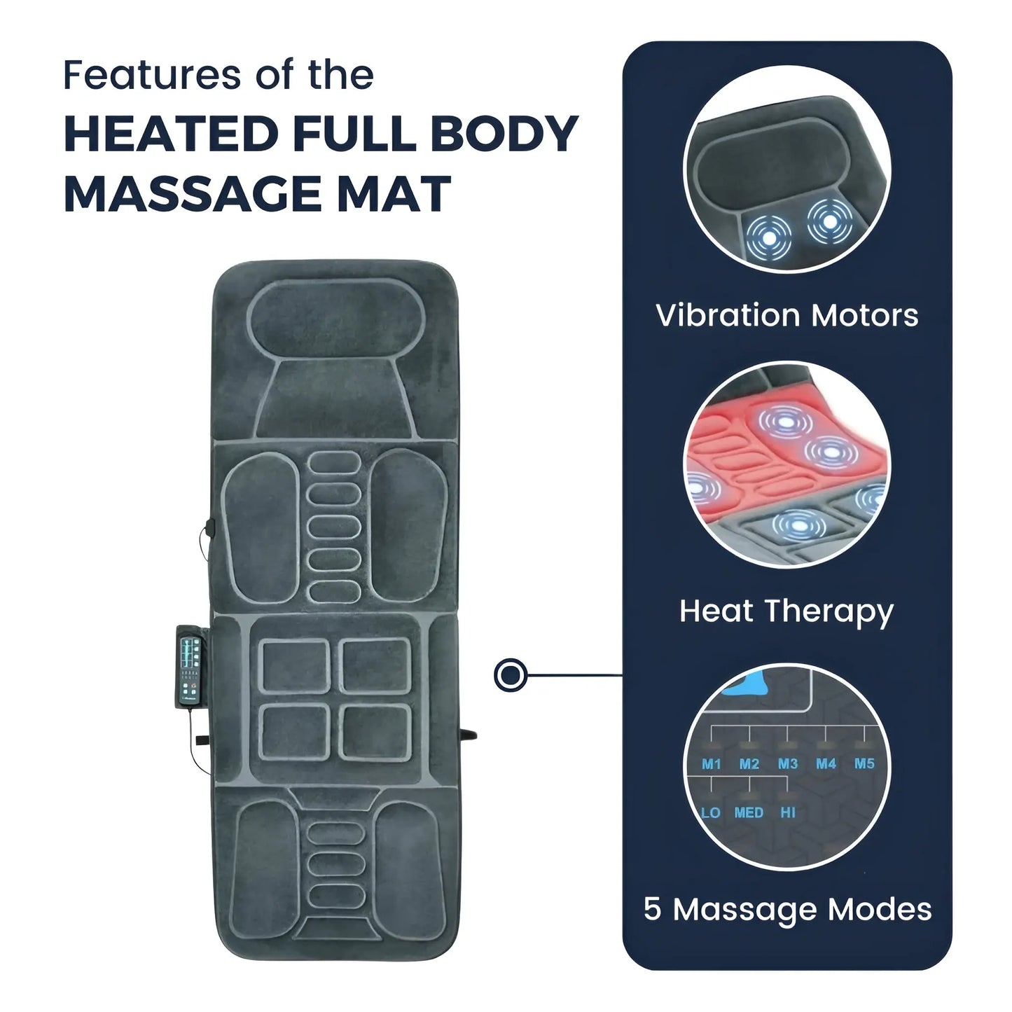 Warm Full Body Massage Pad
