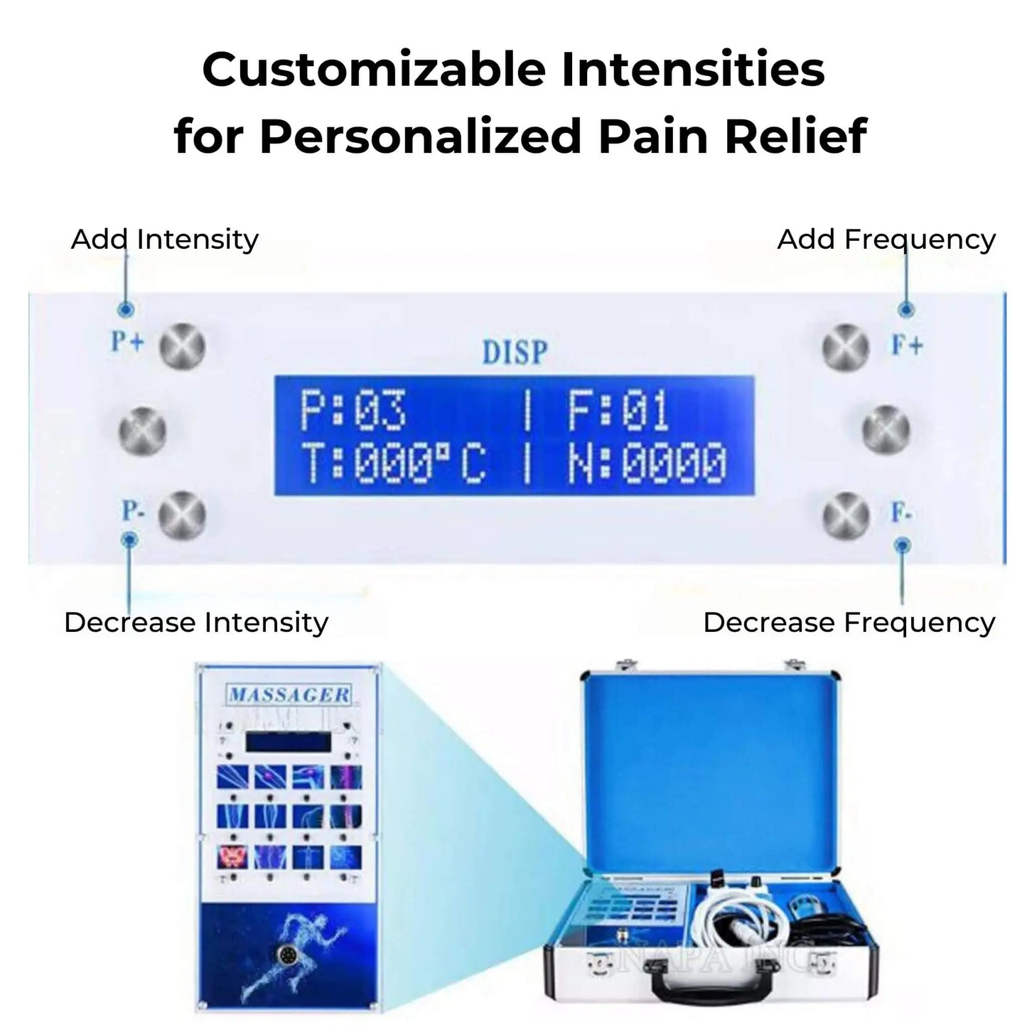 Powerful Pain Relief Massage Therapy Device