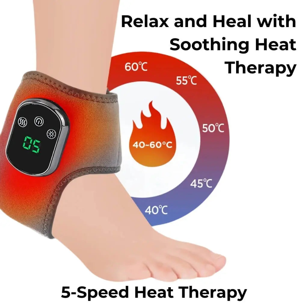 Wireless Heated Foot and Ankle Massager