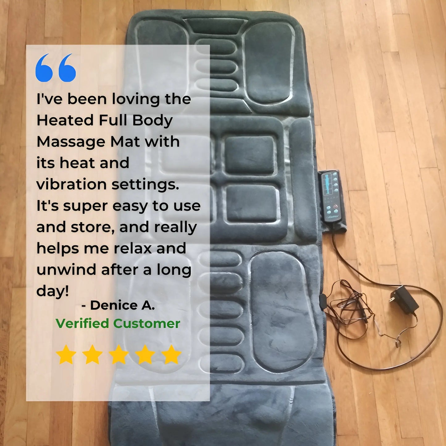 Warm Full Body Massage Pad