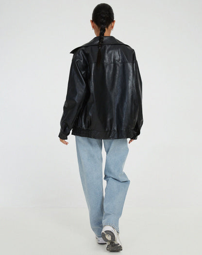 Loose Fit Women's Casual Jacket