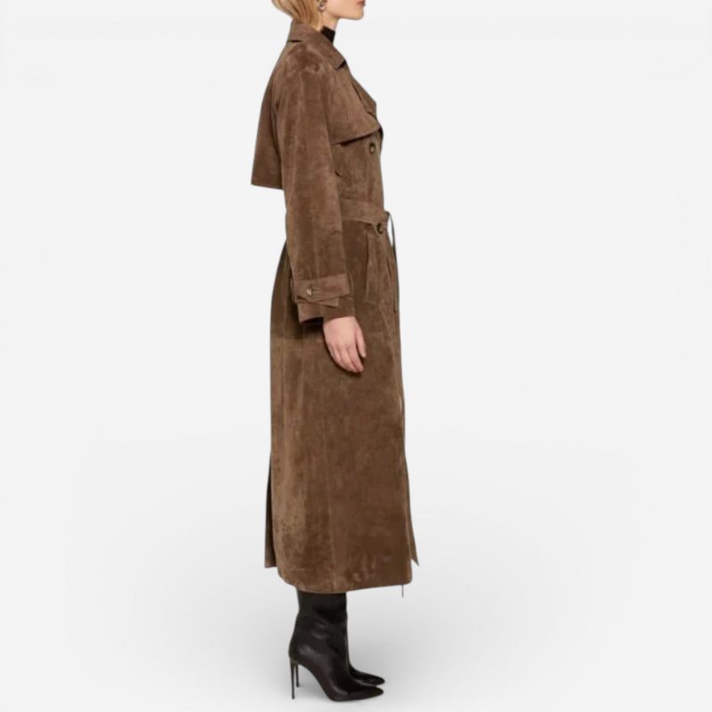 Classic Double Breasted Rain Coat