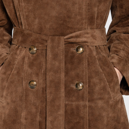 Classic Double Breasted Rain Coat
