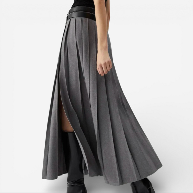Ladies' Classic Flared Knee Length Skirt