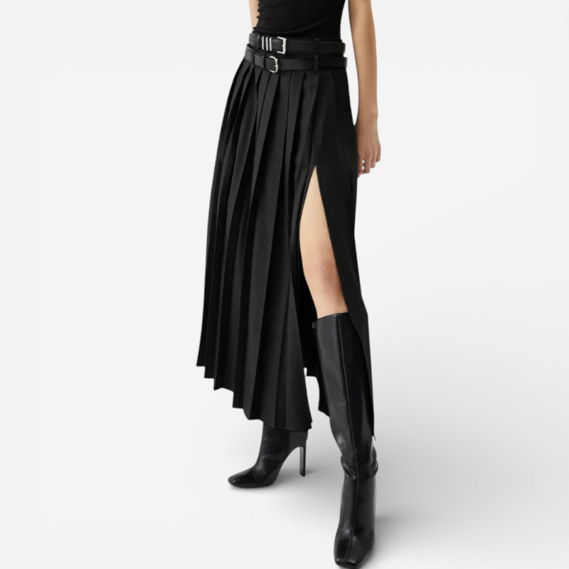 Ladies' Classic Flared Knee Length Skirt