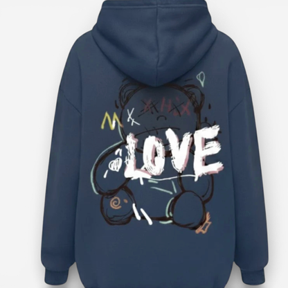 Fashionable Street Art Bear Sweatshirt