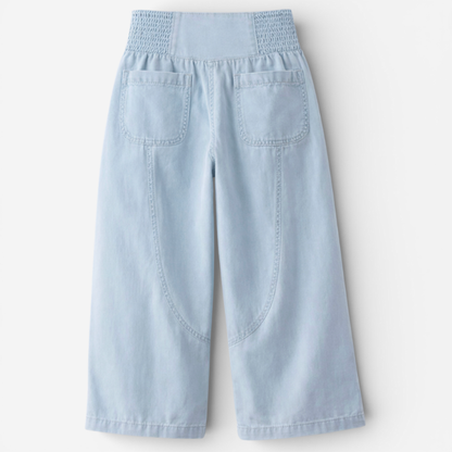 Comfortable High Waisted Loose Fit Trousers