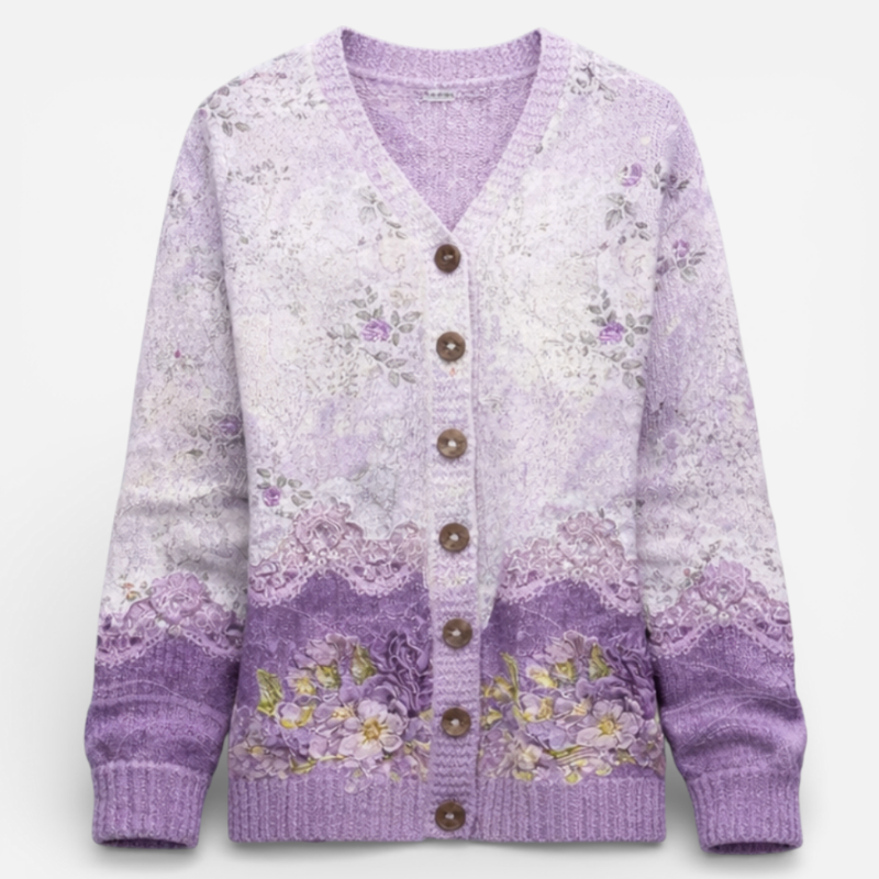Ladies' Pretty Patterned Sweater