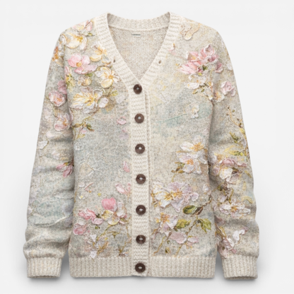 Ladies' Pretty Patterned Sweater
