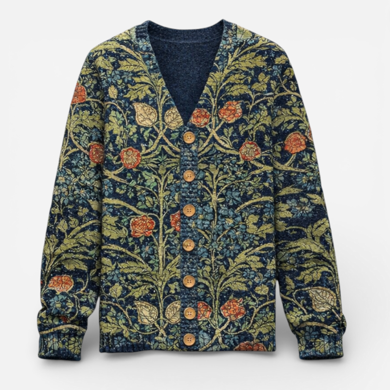 Ladies' Pretty Patterned Sweater