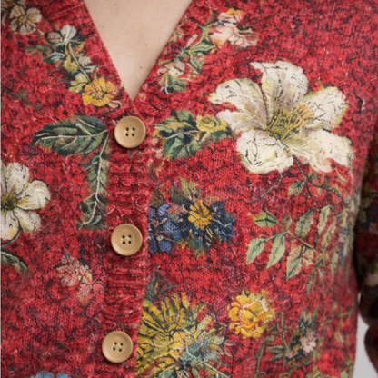 Ladies' Pretty Patterned Sweater