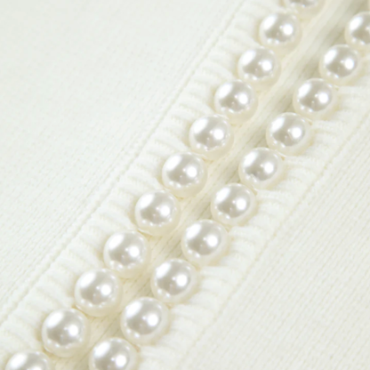 Ladies' Classic Beaded Open Cardigan