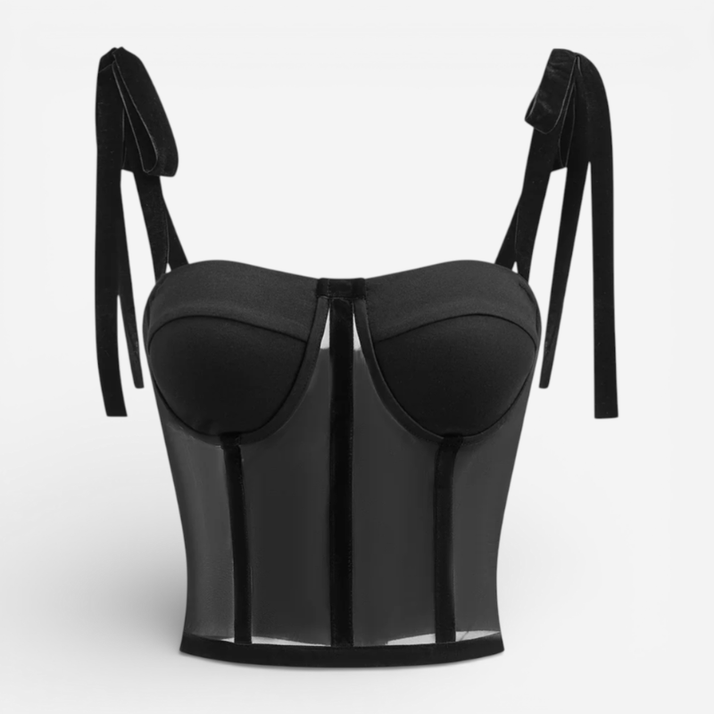Ladies Lace Cami Corset Top