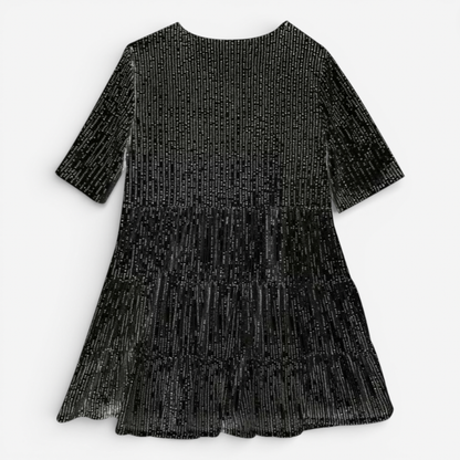 Glittering Party Mid Length Evening Dress