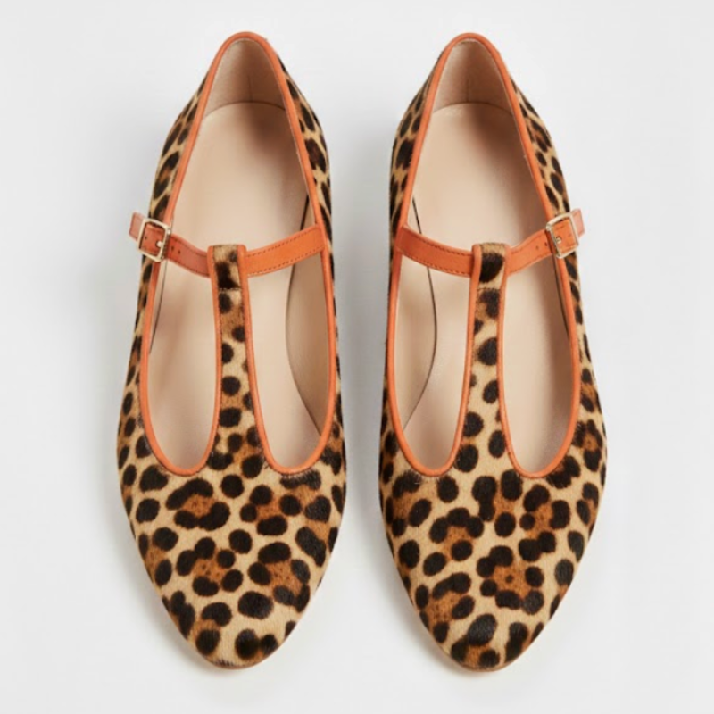 Ladies' Spotted Slip On Loafers