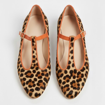 Ladies' Spotted Slip On Loafers