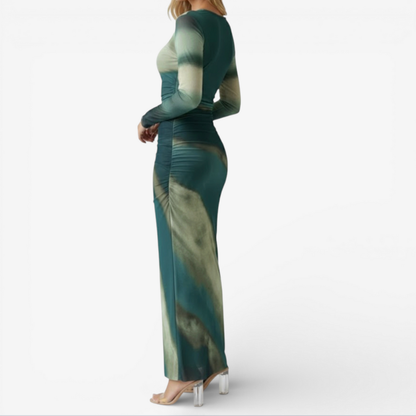 Ladies Elegant Floor Length Dress