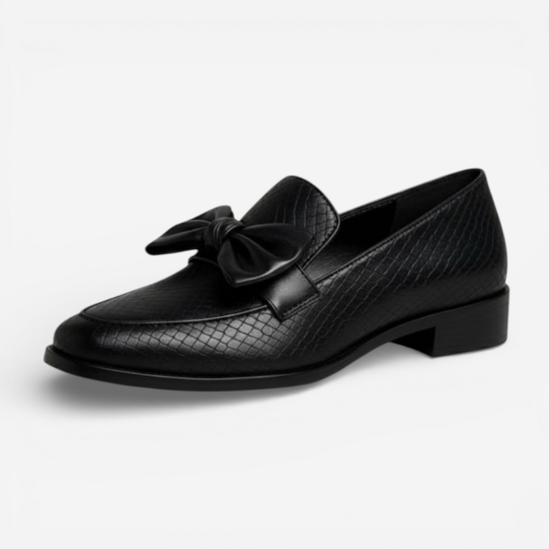 Ladies Elegant Buckle Slip On Shoes - Luxivelle