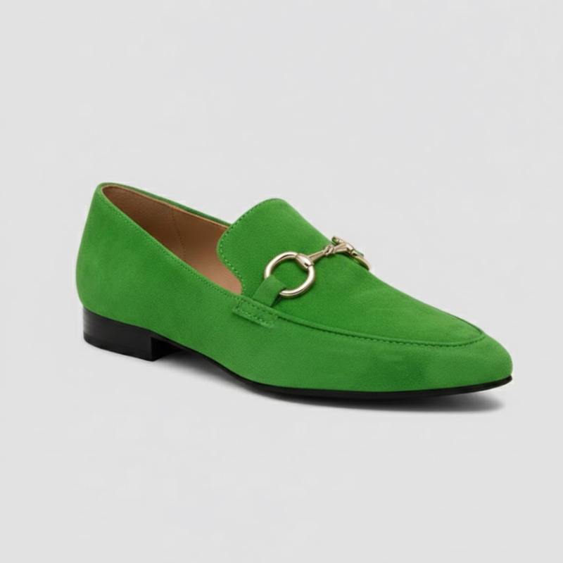 Classic Slip On Low Heel Shoes - Luxivelle