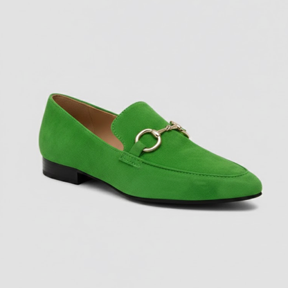 Classic Slip On Low Heel Shoes - Luxivelle