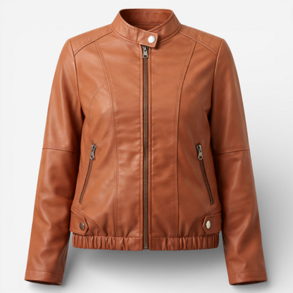 Classic Biker Black Leather Jacket