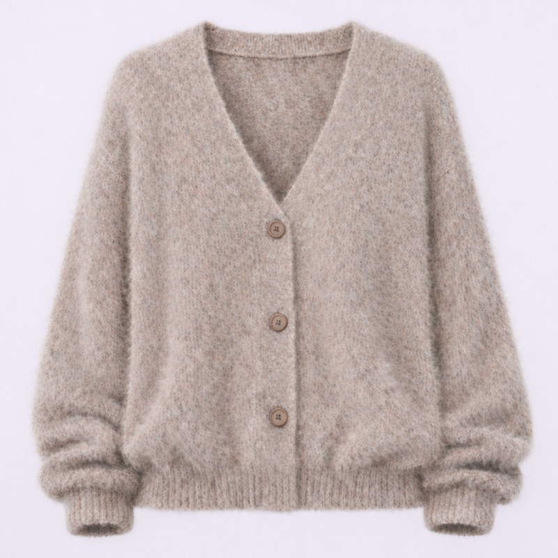 Cozy Women's Open Front Knitted Sweater