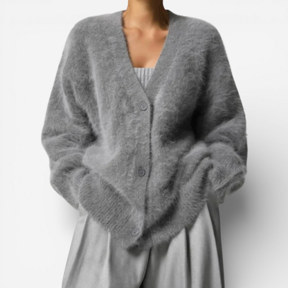 Cozy Women's Open Front Knitted Sweater